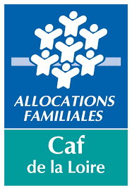 Logo "CAF Loire"