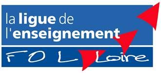 Logo "Ligue de l'enseignement de la Loire"