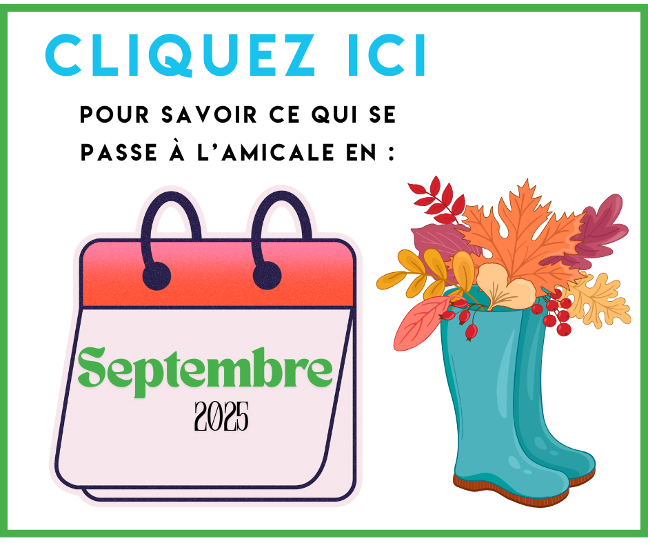 Cliquez ici si vous souhaitez lire la dernière lettre d'information de l'amicale